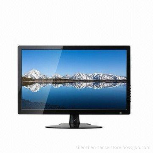 18.5-inch LED Monitor with VESA, CE/FCC/CB Marks, VGA/Speaker/DVI Options, High Glossy Front Bezel